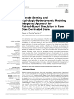 Application of GIS and Coupled Hydrodynamic Model For Flood Modeling