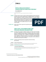 Cuentos, Vínculos de Apego y Significado Personal