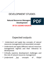 DS Natural Resources Management in Point Form 2021 - 2022 Modified