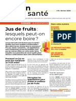 LeBonChoixSante 8 Fevrier 2020 Jus de Fruits Lesquels Peut On Encore Boire SD