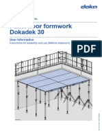 Panel Floor Formwork Dokadek 30