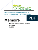 Memoire Collectif EPF Consultations Modification de La RGAE 2023