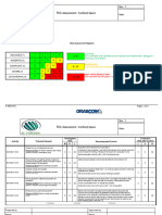 Excavation-Risk Assessment Form