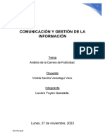 Comunicación y Gestión de La Información