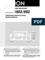 DENONavr1802 Ownersmanual