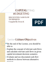 Lecture 4-Capital Budgeting