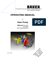 Operating Manual: Gear Pump