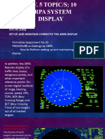 NAV 5 Topic10 ARPA System Display