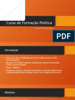 Curso de Formação Política