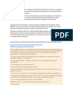 Como Diseñador Curricular Por Competencias El Análisis Funcional Es Útil y Necesario