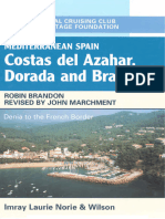 Imray Mediterranean Spain Costas Del Azahar Dorada and Brava 4ed 2002 0852886217