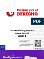 Curso en Hostigamiento Sexual Laboral - Sesión 1 PDF