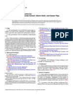 ASTM C76-14 Standard Specification For Reinforced Concrete Culvert, Storm Drain, and Sewer Pipe