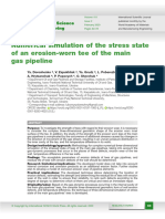 Numerical Simulation of The Stress State