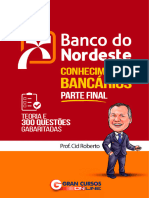 BNB - 2018 - Conhecimentos Bancários - Parte Final