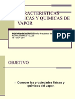 Caracteristicas Fisicas y Quimicas de Vapor