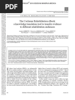 The Cochrane Rehabilitation Ebook: A Knowledge Translation Tool To Transfer Evidence To Different Rehabilitation Audiences