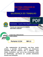 Curso de Empilhadeira Retratil