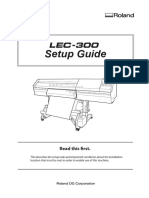 ROLAND LEC-300 - INS - EN - R2SetupUpdt01dec008