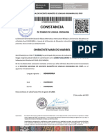 085863-CHIRICENTE MARCOS MARIBEL, DNI 71211644-Constancia RNDBLO 2023 - 120007-UGEL SATIPO-ASHANINKA