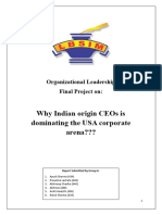 Group 6 Why Indian Origin CEOs Is Dominating The USA Corporate Arena - Group 6