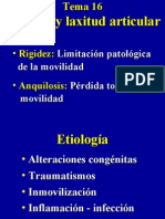 16 - Rigidez y Laxitud Articular