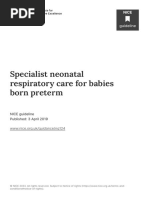 Specialist Neonatal Respiratory Care For Babies Born Preterm PDF 66141658884805