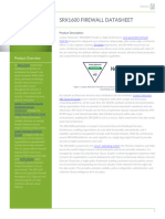 srx1600 Firewall Datasheet