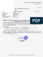 NOMBRE DEL ANÁLISIS: Detección y Genotipificación de 20 Cepas de Virus de Papiloma Humano (HPV) Por PCR