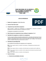 Guía de Aprendizaje Anal. Mat. Vacacional 2021 - I