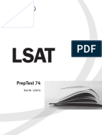 Lsat PT 74