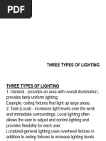 2a Three Types of Lighting