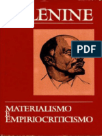 Lênin - Materialismo e Empiriocriticismo