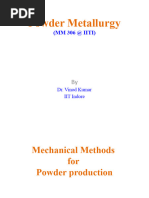 Mechanical Methods of Powder Production - MM306