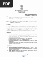 Guidelines - Issued - by - MOP of INDIA For EV Charging Station