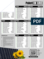 Pricelist Hicell Ongrid & Hybrid