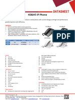 Fanvil H3 Datasheet