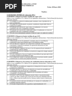 Parcial 2 Maquinas Térmicas 2022