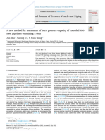 A New Method For Assessment of Burst Pressure Capacity of Corroded X80 Steel Pipelines Containing A Dent