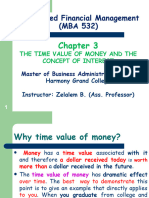 CHAPTER III - The Time Value of Money - Concept of Interest