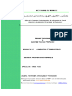 Module 15 Marocetude - Com TSGC TMGC Combustibles Et Combustion