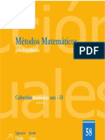 Metodos Matematicos para Estadistica