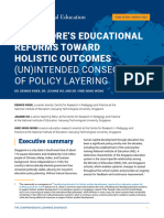 Brief - Singapores Educational Reforms Toward Holistic Outcomes - FINAL