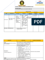 Sesión Aprendo en Casa - Semana 31