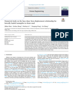 Numerical Study On The Base Shear Force-Displacement Relationship For Laterally Loaded Monopiles in Dense Sand