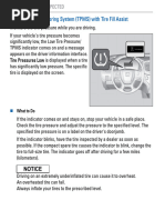 Honda Pilot 2012 Resetear TPMS