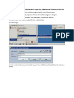 ODI 12c - Mapping - Table To Flat File