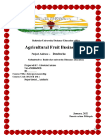 Agriculture Fruit Farm Business Plan