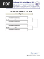 2 Fixture SSG Badminton U-17 Boys