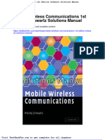 Mobile Wireless Communications 1st Edition Schwartz Solutions Manual